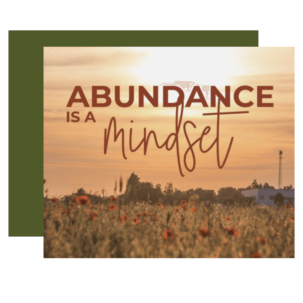 Counseling Abundance Mindset